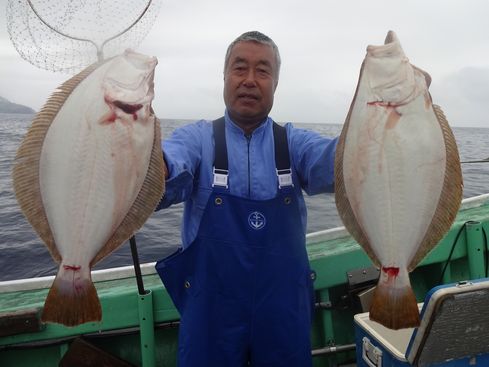 小樽　小樽沖　ヒラメ釣り