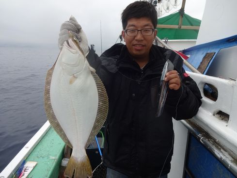 小樽　小樽沖　ヒラメ釣り