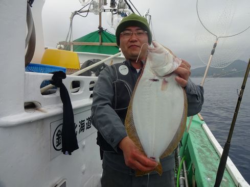 小樽　小樽沖　ヒラメ釣り