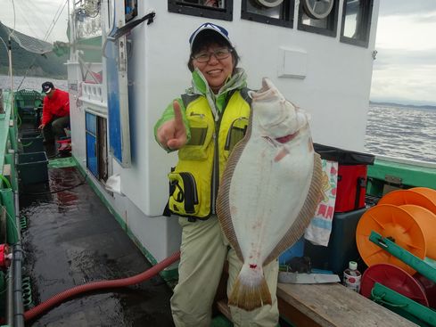 小樽　小樽沖　ヒラメ釣り