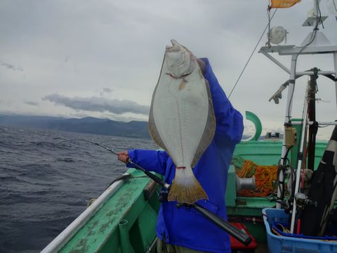 小樽　小樽沖　ヒラメ釣り