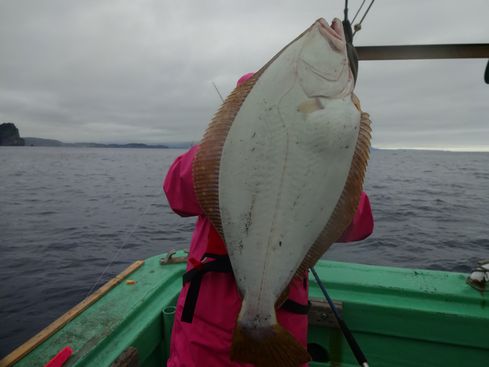 小樽　小樽沖　ヒラメ釣り