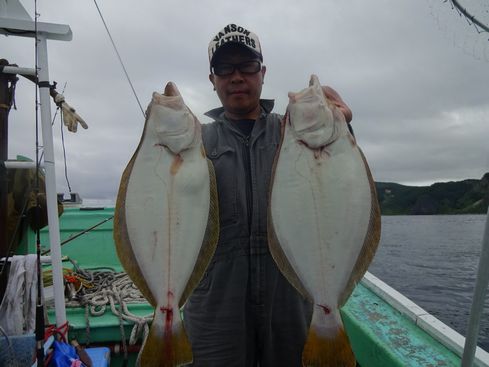 小樽　小樽沖　ヒラメ釣り