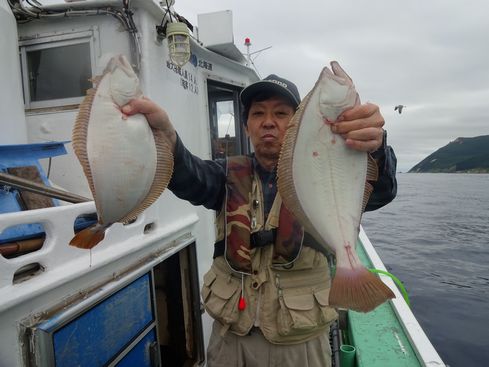 小樽　小樽沖　ヒラメ釣り