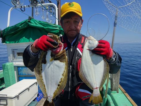 小樽　小樽沖　ヒラメ釣り