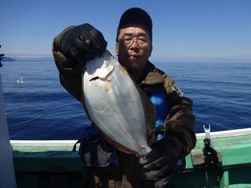 小樽　小樽沖　ヒラメ釣り