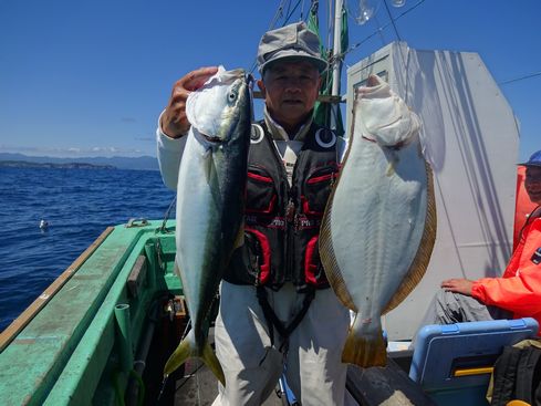 小樽　小樽沖　ヒラメ釣り