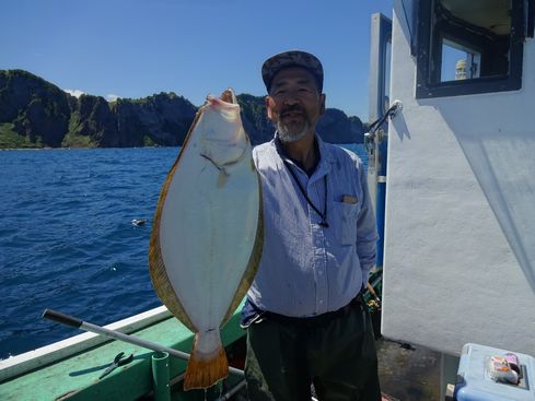 小樽　小樽沖　ヒラメ釣り