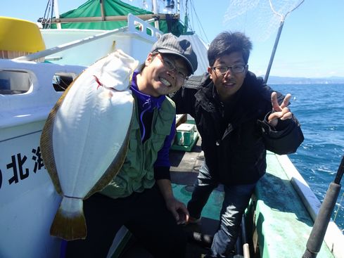 小樽　小樽沖　ヒラメ釣り