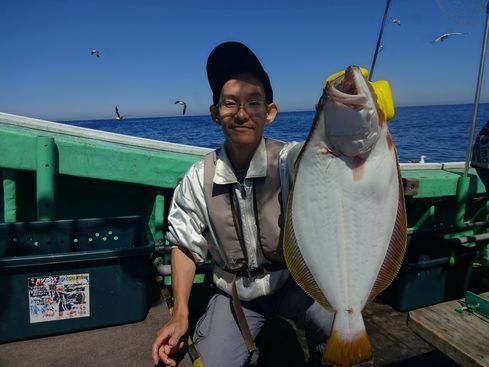 小樽　小樽沖　ヒラメ釣り