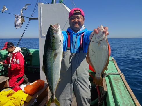 小樽　小樽沖　ヒラメ釣り