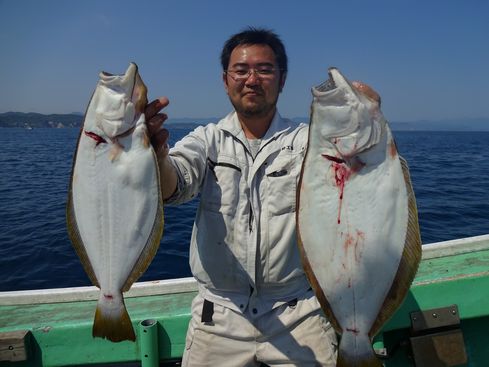 小樽　小樽沖　ヒラメ釣り