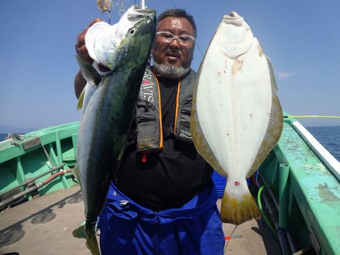 小樽　小樽沖　ヒラメ釣り