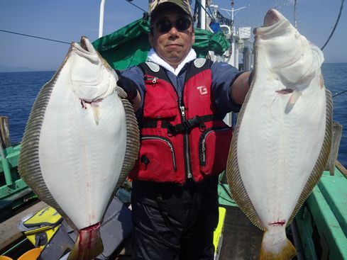 小樽　小樽沖　ヒラメ釣り