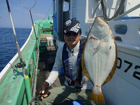 小樽　小樽沖　ヒラメ釣り