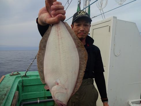 小樽　小樽沖　ヒラメ釣り