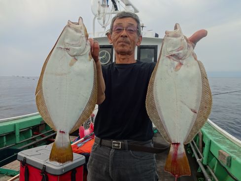 小樽　小樽沖　ヒラメ釣り