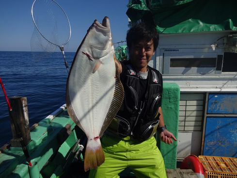 小樽　小樽沖　ヒラメ釣り