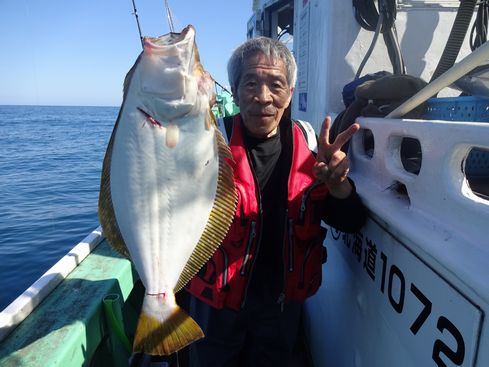 小樽　小樽沖　ヒラメ釣り