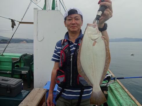 小樽　小樽沖　ヒラメ釣り