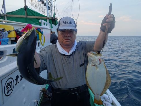 小樽　小樽沖　ヒラメ釣り