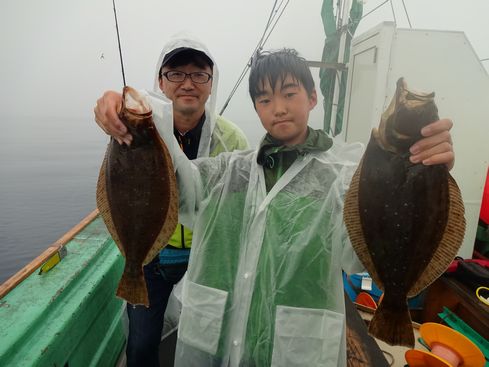 小樽　小樽沖　ヒラメ釣り