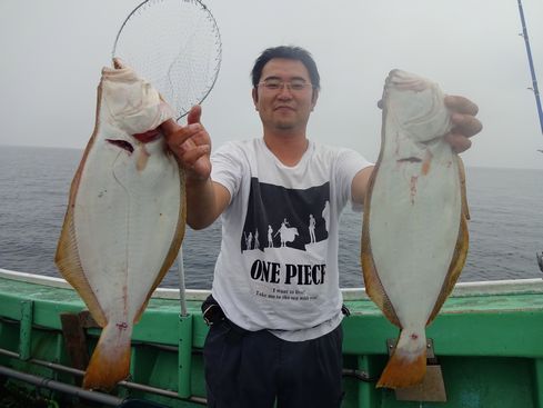 小樽　小樽沖　ヒラメ釣り