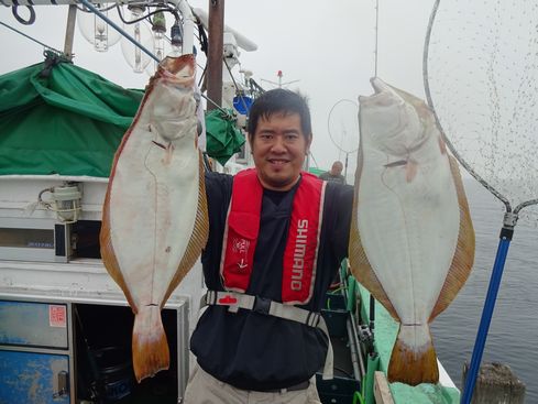 小樽　小樽沖　ヒラメ釣り