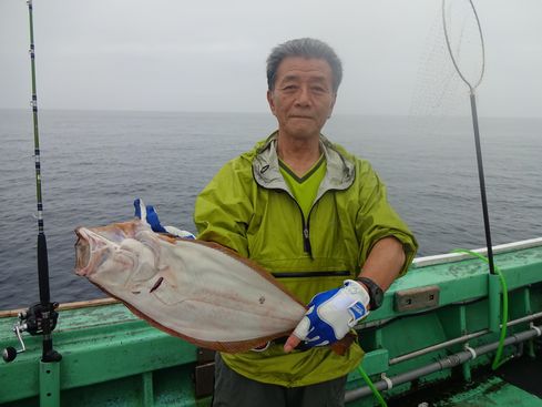 小樽　小樽沖　ヒラメ釣り