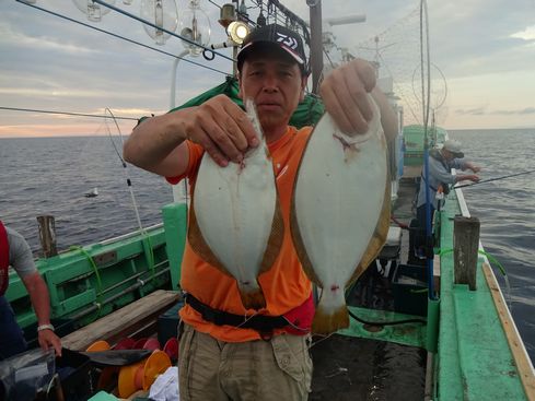 小樽　小樽沖　ヒラメ釣り