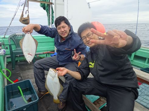 小樽　小樽沖　ヒラメ釣り