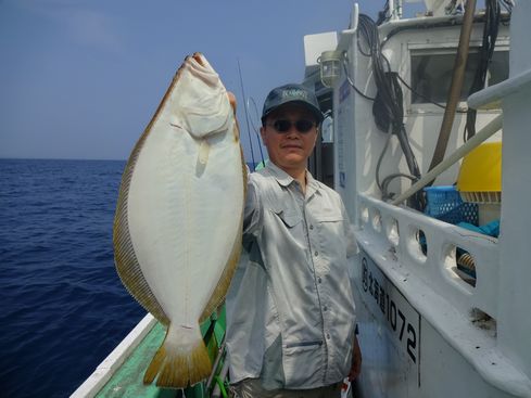 小樽　小樽沖　ヒラメ釣り