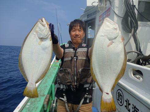 小樽　小樽沖　ヒラメ釣り