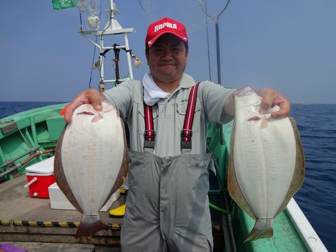 小樽　小樽沖　ヒラメ釣り