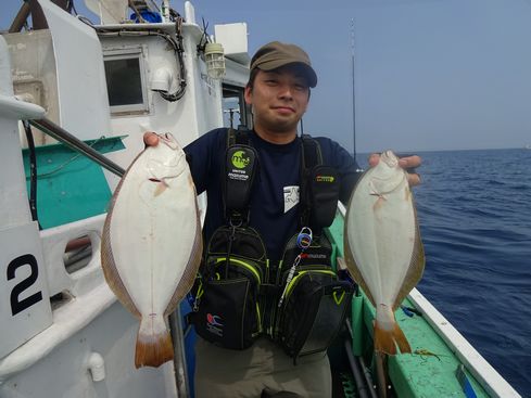 小樽　小樽沖　ヒラメ釣り