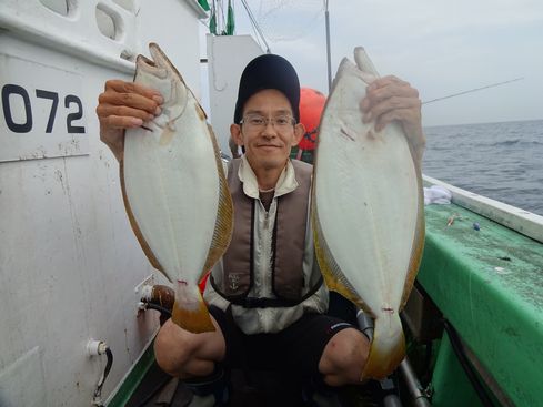 小樽　小樽沖　ヒラメ釣り