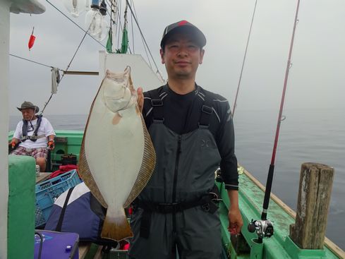 小樽　小樽沖　ヒラメ釣り