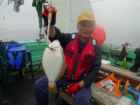 小樽　小樽沖　ヒラメ釣り