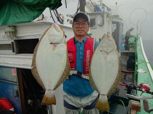 小樽　小樽沖　ヒラメ釣り