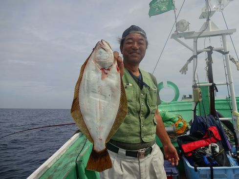 小樽　小樽沖　ヒラメ釣り