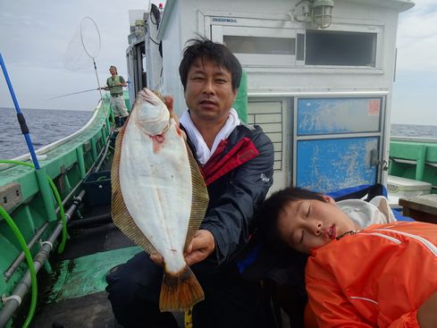 小樽　小樽沖　ヒラメ釣り