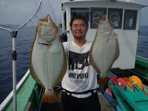 小樽　小樽沖　ヒラメ釣り