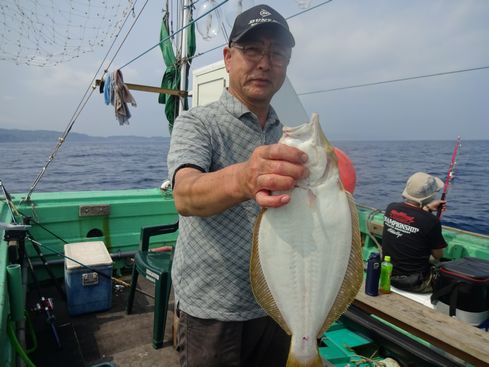 小樽　小樽沖　ヒラメ釣り