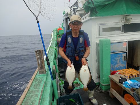 小樽　小樽沖　ヒラメ釣り