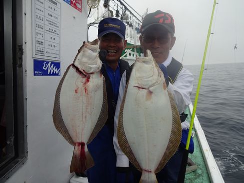 小樽　小樽沖　ヒラメ釣り