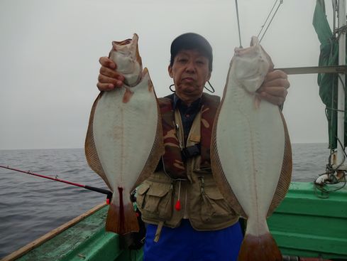 小樽　小樽沖　ヒラメ釣り