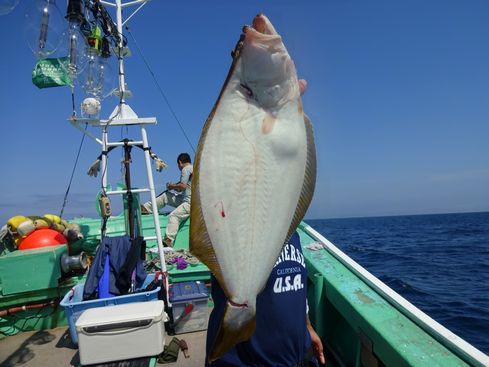 小樽　小樽沖　ヒラメ釣り