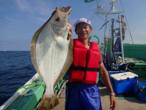 小樽　小樽沖　ヒラメ釣り