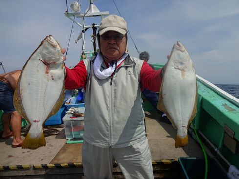 小樽　小樽沖　ヒラメ釣り