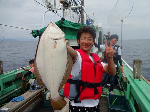 小樽　小樽沖　ヒラメ釣り